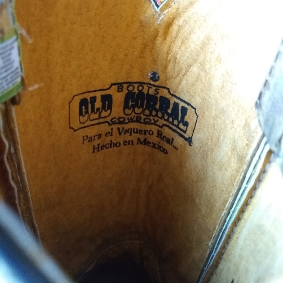 Old corral girls' cowgirl boots - Picture 3 of 4